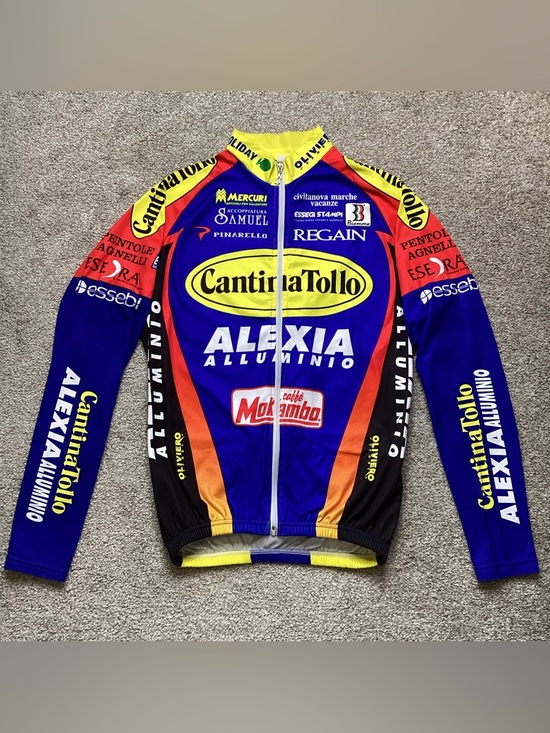 Biemme Other - Cantina Tollo Alexia Alluminio Cycling Jersey 90’s Long Sleeve Large Jacket